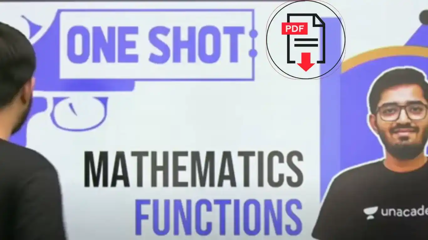 [PDF] Functions with Nishant Vora’s One Shot | Nishant Vora