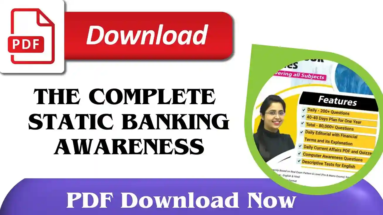 [PDF] THE COMPLETE STATIC BANKING AWARENESS – Full Details eBook