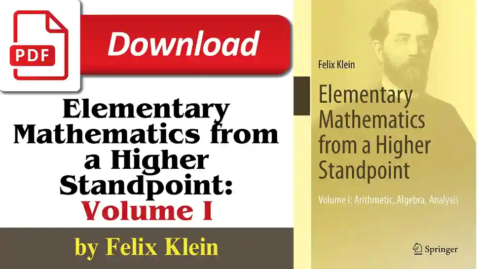 Elementary Mathematics from a Higher Standpoint: Volume I [PDF] – Free Download