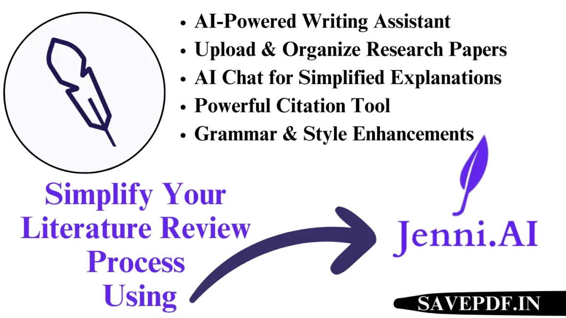 Simplify Your Literature Review Process Using Jenni.AI Tools