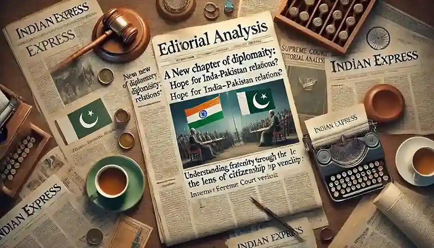 Indian Express Editorial analysis