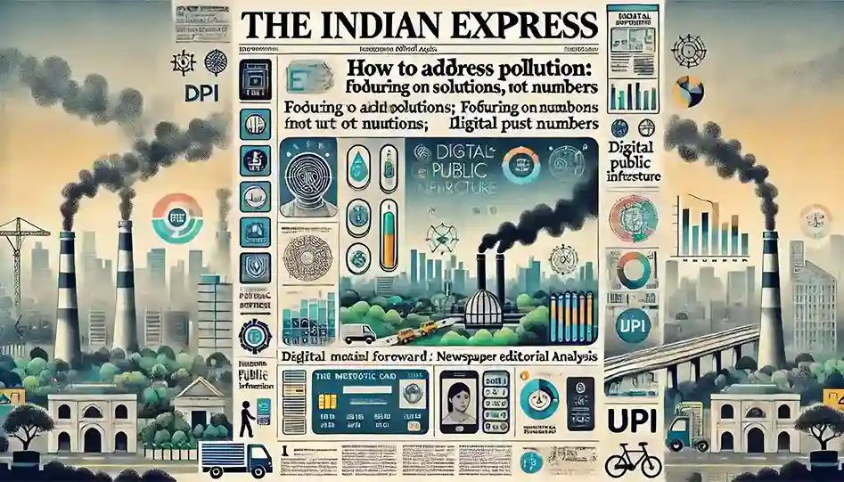 Indian Express Editorial analysis