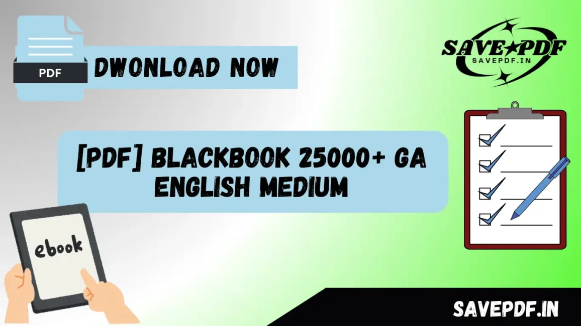 [PDF] Blackbook 25000+ GA English Medium