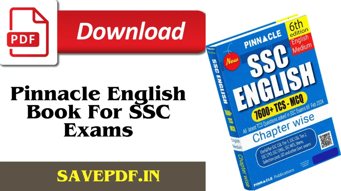 [PDF] Pinnacle English Book For SSC Exams