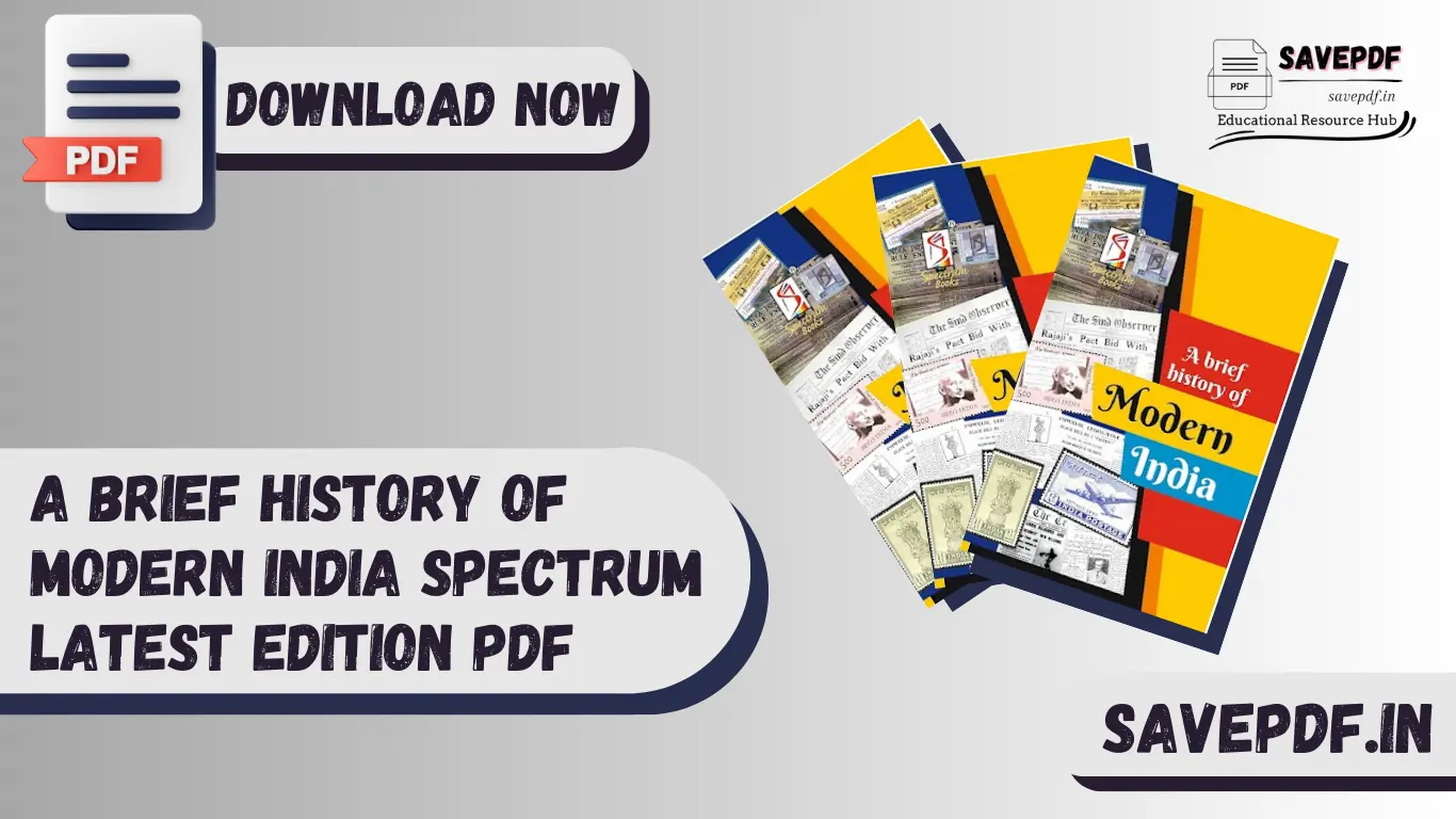 [PDF] Spectrum's A Brief History of Modern India