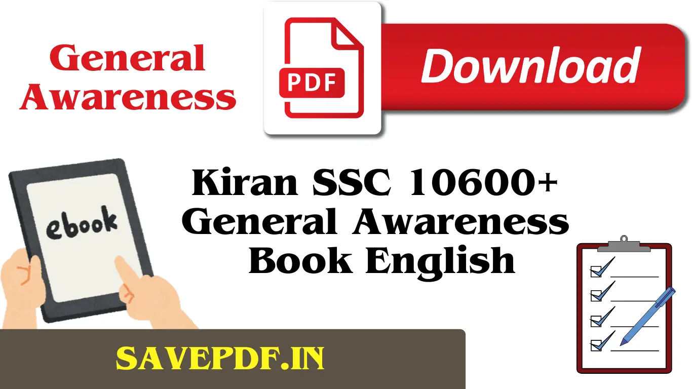 [PDF] Kiran SSC General Awareness Book English